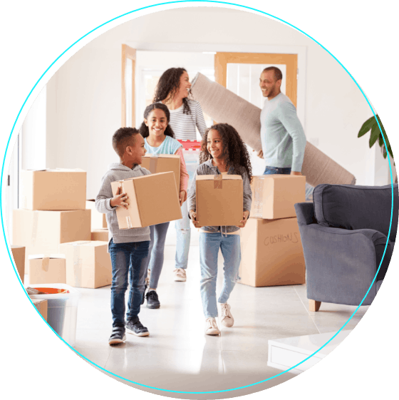 Residents moving in